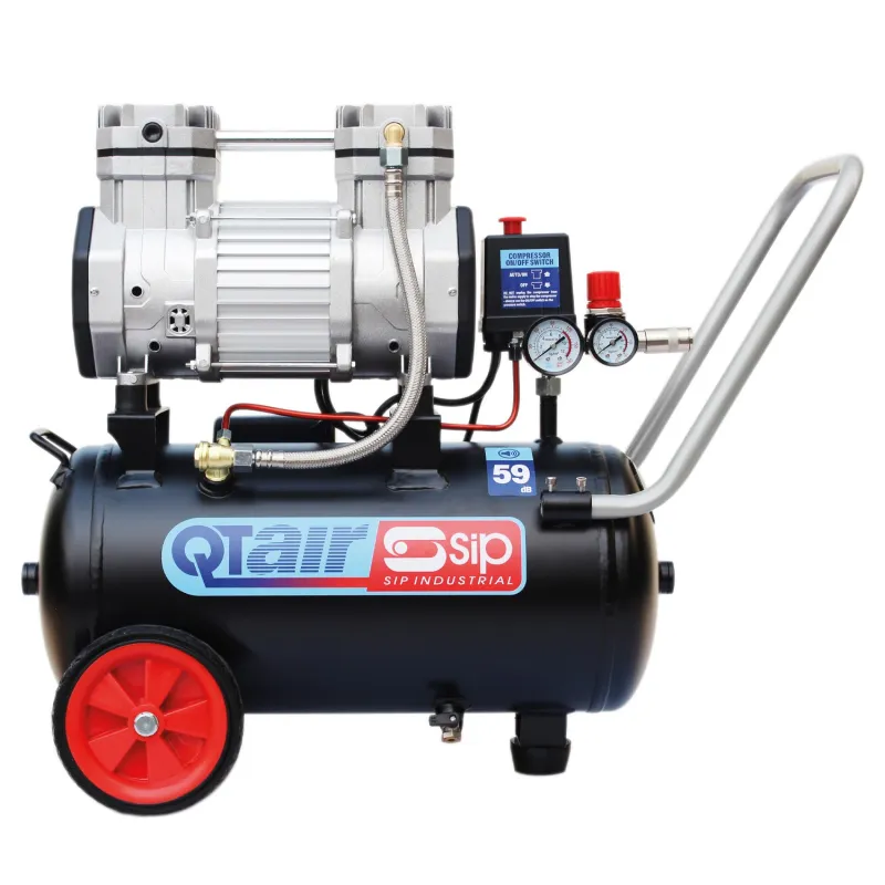 SIP DD 1.5hp 24ltr Ultra Low Noise Oil-Free Compressor