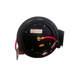 EnzAir 1/4" 20 Metre Steel Air Hose Reel