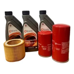 EnzAir VA7 Maintenance Kit 728E2052 with EnzAir Screwshield Pro Compressor Oil