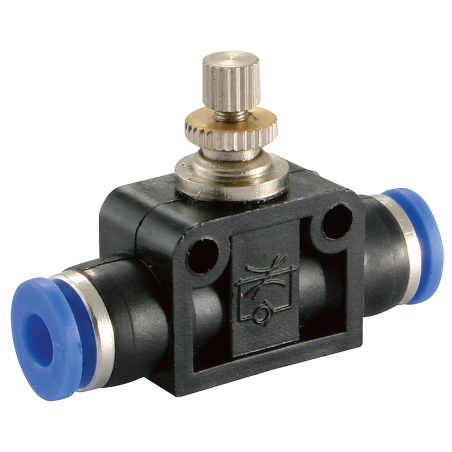 1/4" BSPP BALL VALVE F/F RED LEVER