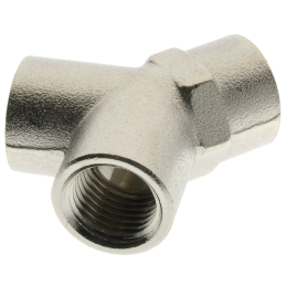 1/8" BSPP Female Equal Y Connector