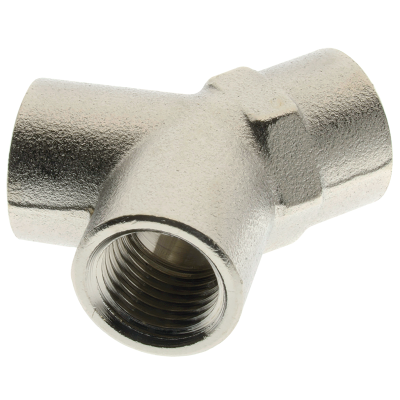 1/8" BSPP Female Equal Y Connector